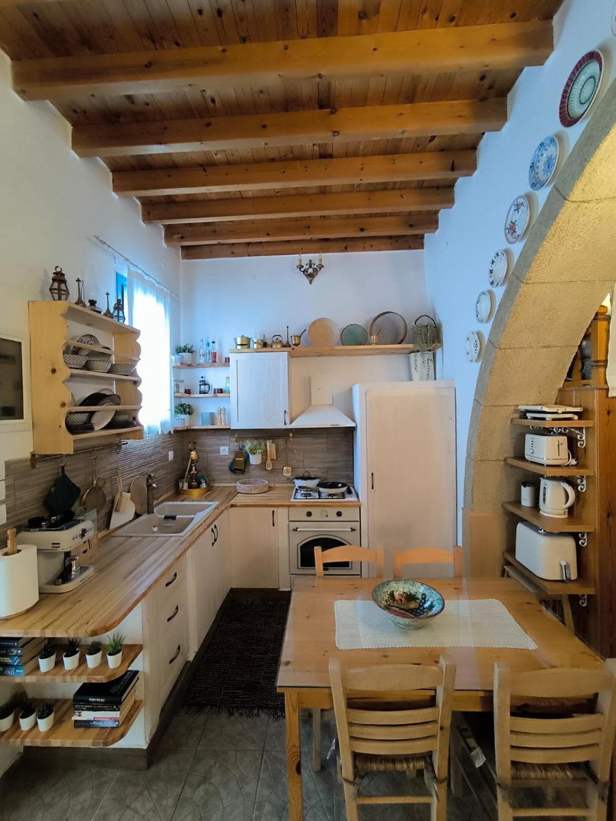 Rustic House Archangelos 阿彻奇洛斯 外观 照片